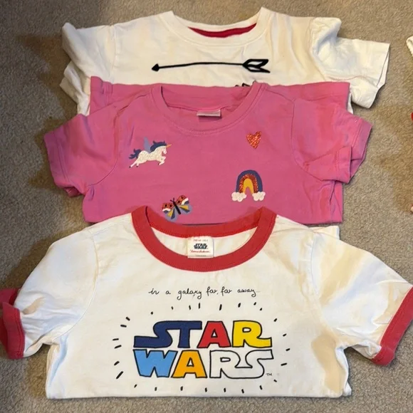 Hanna Andersson Kids Short Sleeve Tees - Multicolor Pack